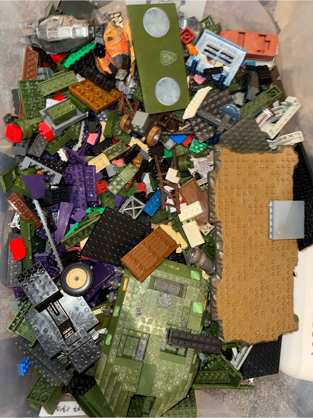 Mega blocks bulk lot assorted pieces 4 lbs